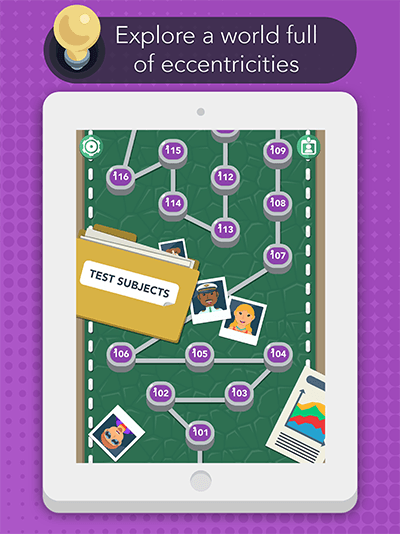 Sum Idea  - Free-to-play iOS logic number puzzle - Explore Professor Addkins' extraordinary world on iPhone, iPad and iPod touch