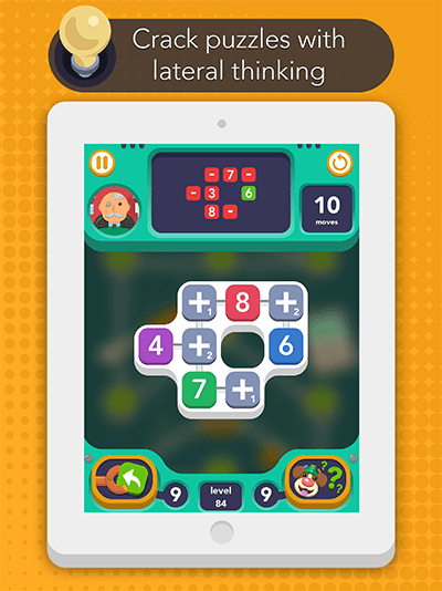 Sum Idea - Free-to-play iOS logic number puzzle - Puzzle gameplay
